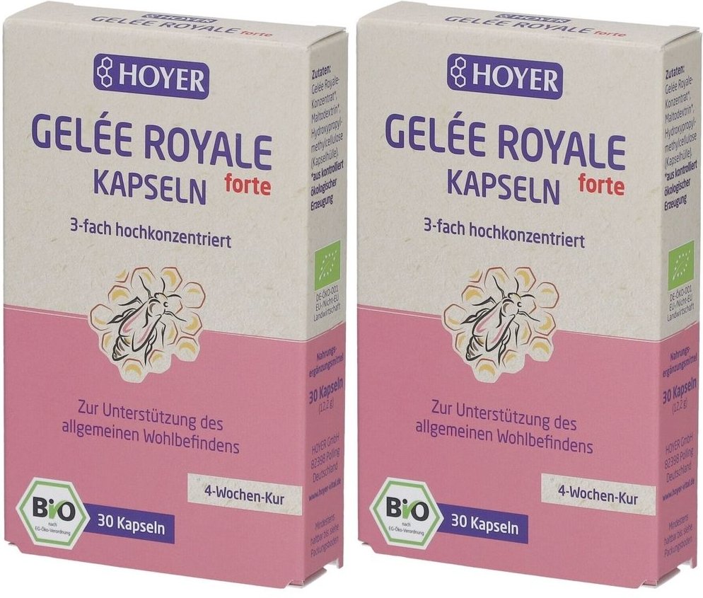 Hoyer Gelee Roya Forte KAP Bio 2x 2x30 St Kapseln
