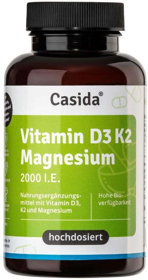 Thumbnail - Vitamin D3 K2 Magnesium 2000 I.e. Kapseln 90 St