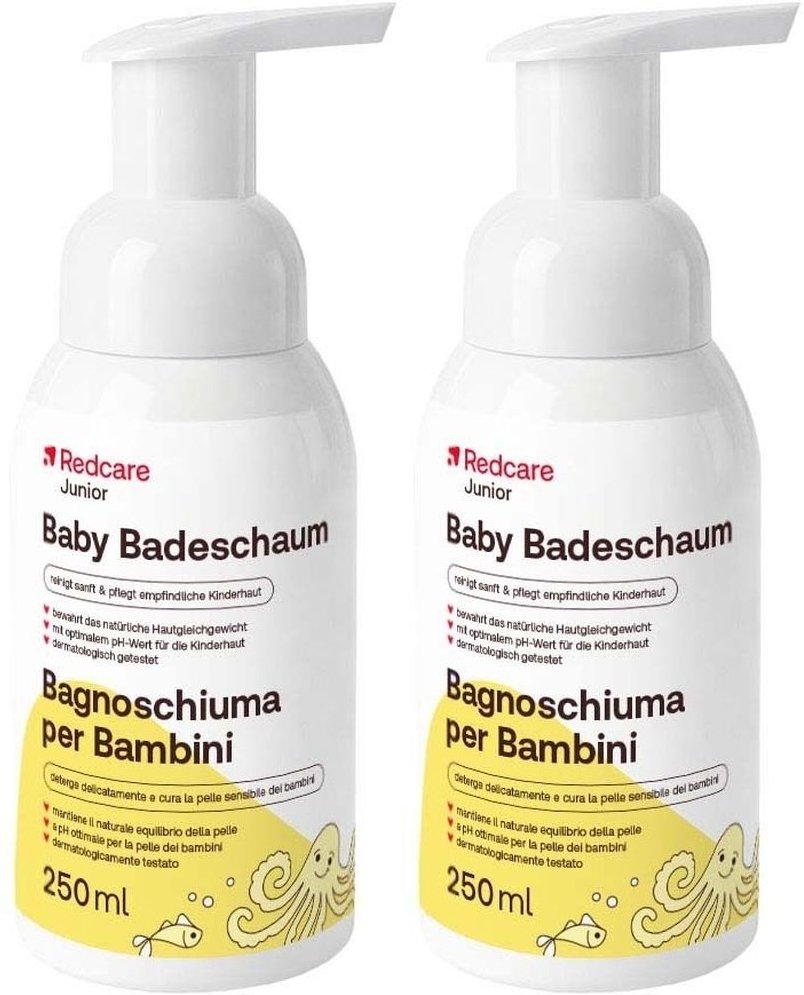 Redcare Junior Baby Badeschaum x2 2x250 ml Bad