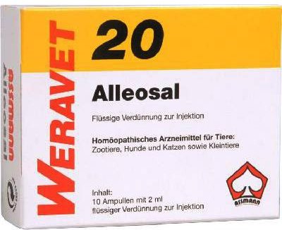 Alleosal 20 vet. Ampullen
