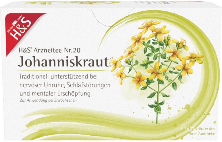 H&S Johanniskraut Filterbeutel 20x2 g