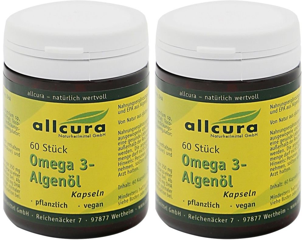 Omega 3 Algenoel Kapseln x2 2x60 St