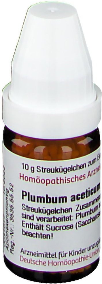 Plumbum Aceticum D 30 Globuli 10 g