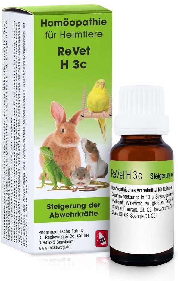 Revet H 3c Globuli f.Heimtiere 10 g