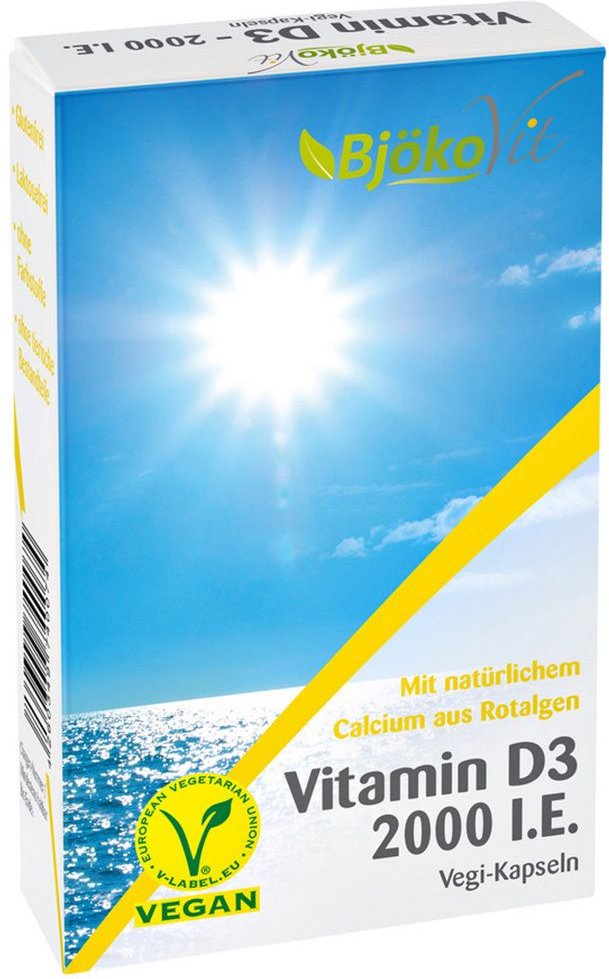 Vitamin D3 2.000 I.e. Vegi Kapseln 60 St