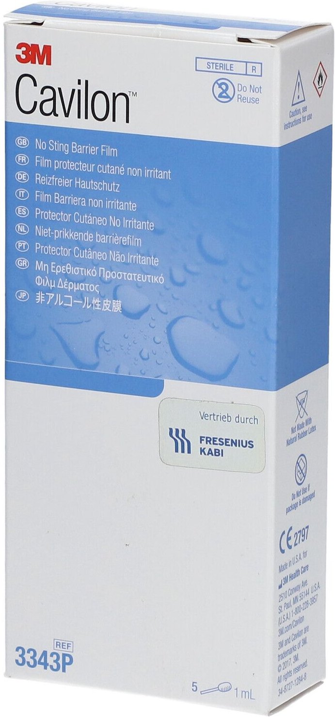 Cavilon reizfreier Hautschutz FK 1ml Applik.3343P 5x1 ml Flüssigkeit