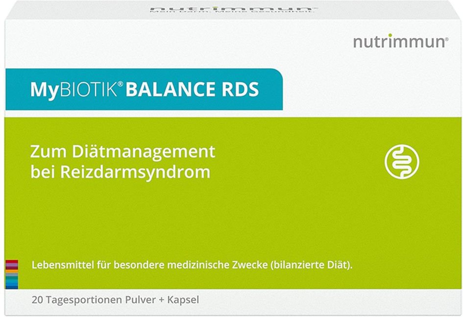 Mybiotik Balance RDS 20x2 g Plv.+20 Kapseln 20 St Beutel