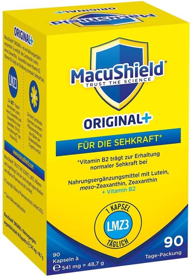 Macushield Original+ 90-Tage Weichkapseln 90 St
