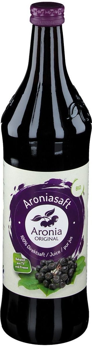 BIO Aroniabeerensaft 100% Direktsaft 0,7 l Saft