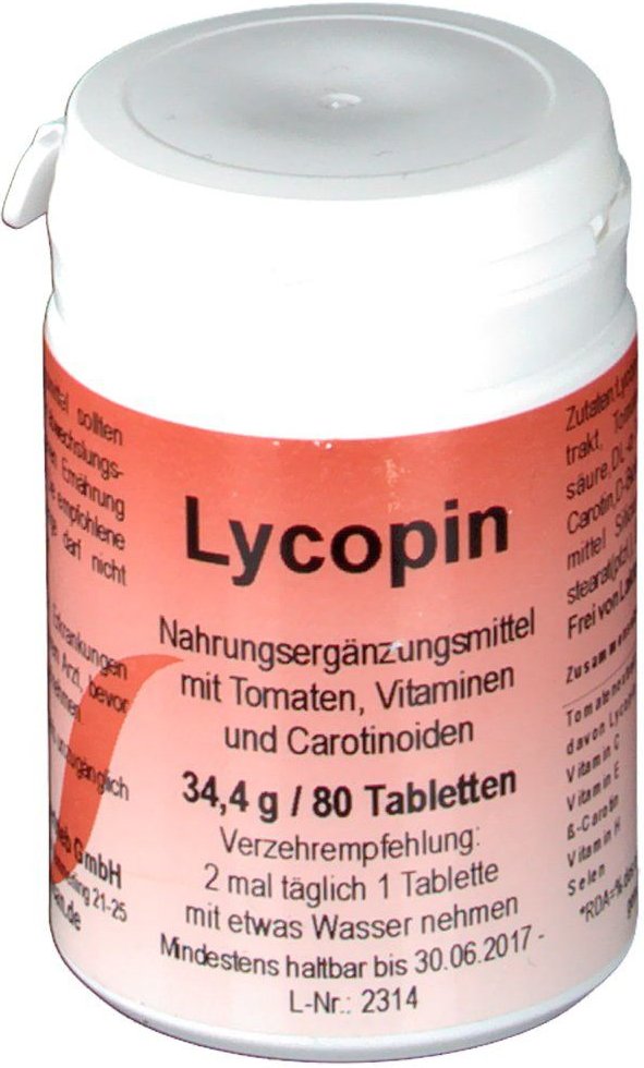 Thumbnail - Lycopin Tabletten 80 St