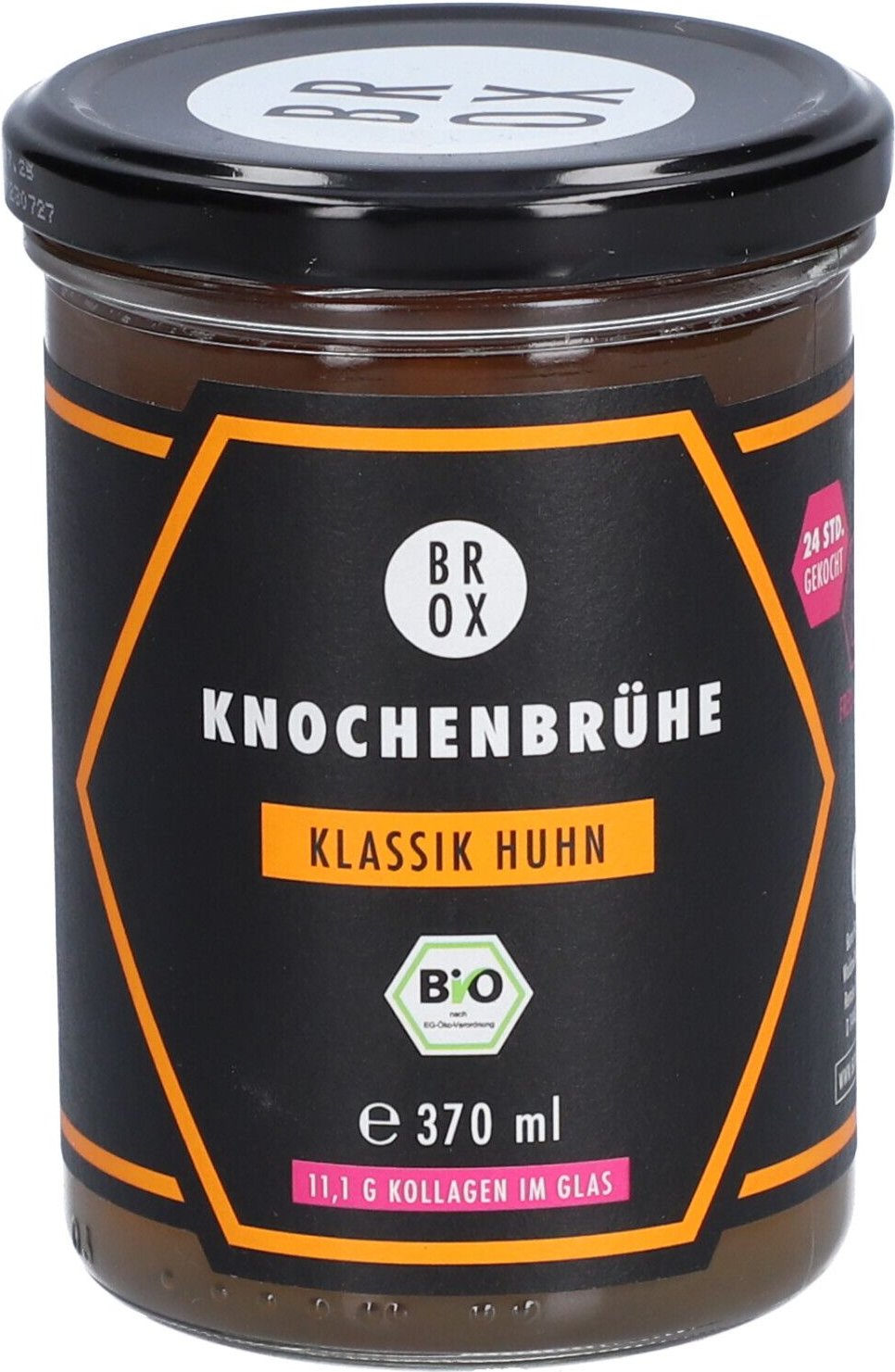 Thumbnail - Brox Knochenbrühe Huhn Glas 370 ml Flüssigkeit