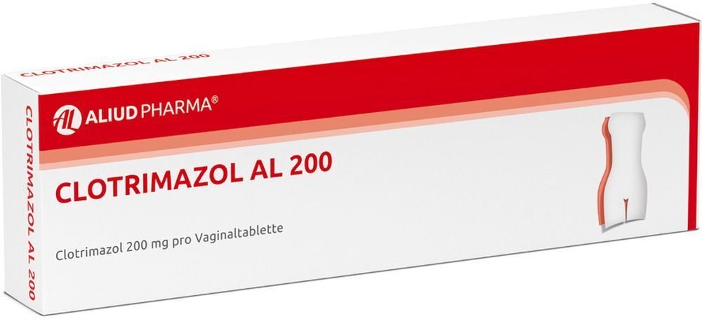 CLOTRIMAZOL AL 200 Vaginaltabletten