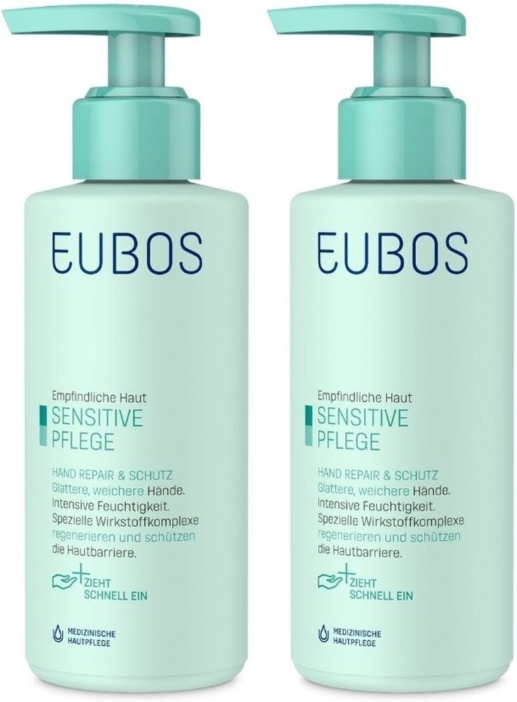 Eubos Sensitive Hand Repair & Schutz Creme Spend. 2x 2x150 ml