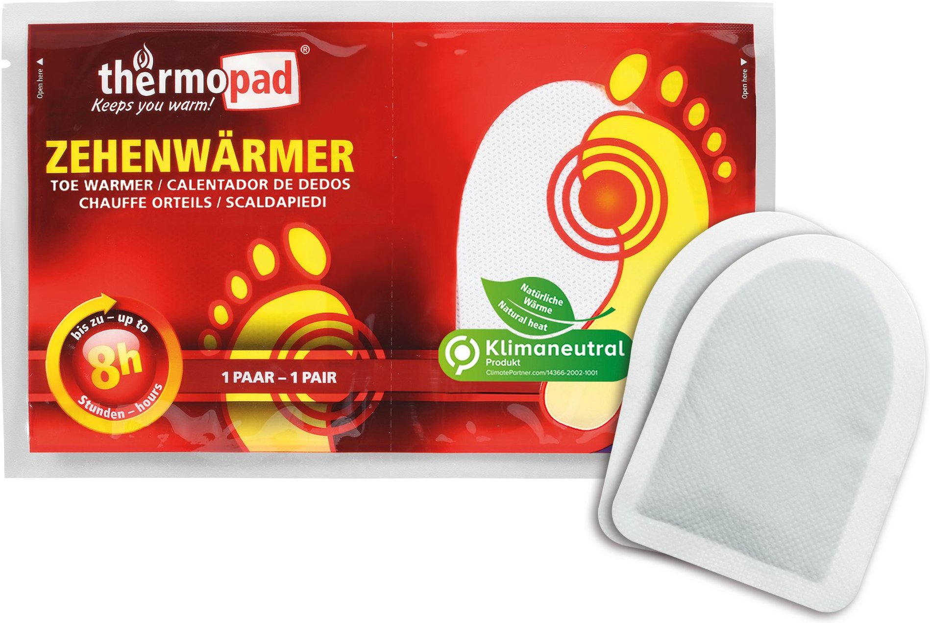 Thumbnail - Thermopad Zehenwärmer 2 St Wärmekissen