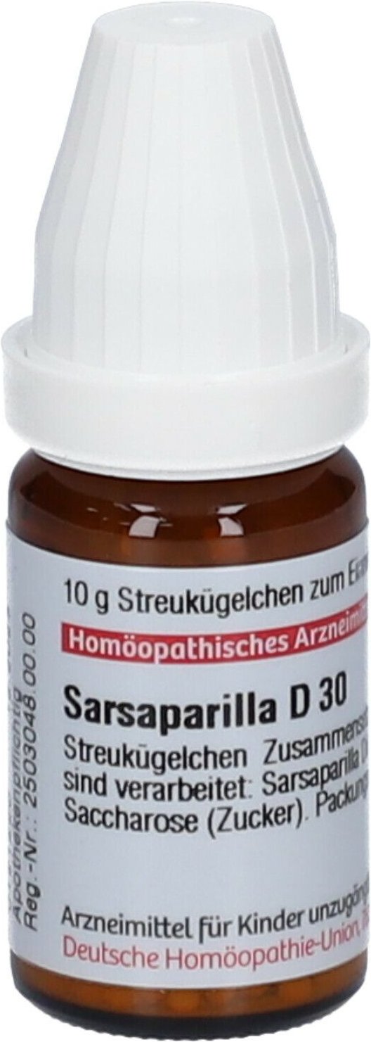 Sarsaparilla D 30 Globuli 10 g