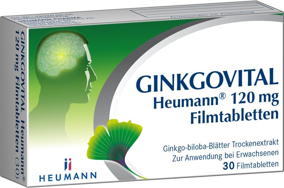 GINKGOVITAL Heumann 120 mg Filmtabletten