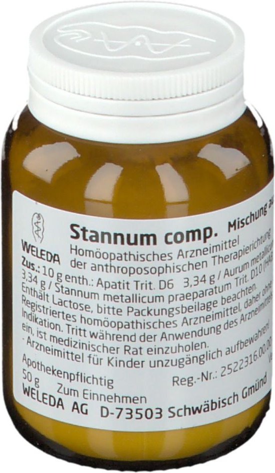 Stannum COMP.Trituration 50 g Trituration
