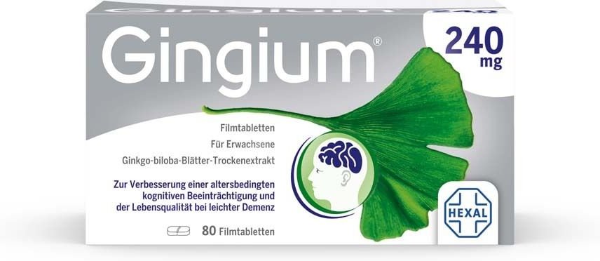 Gingium 240 mg Filmtabletten 80 St