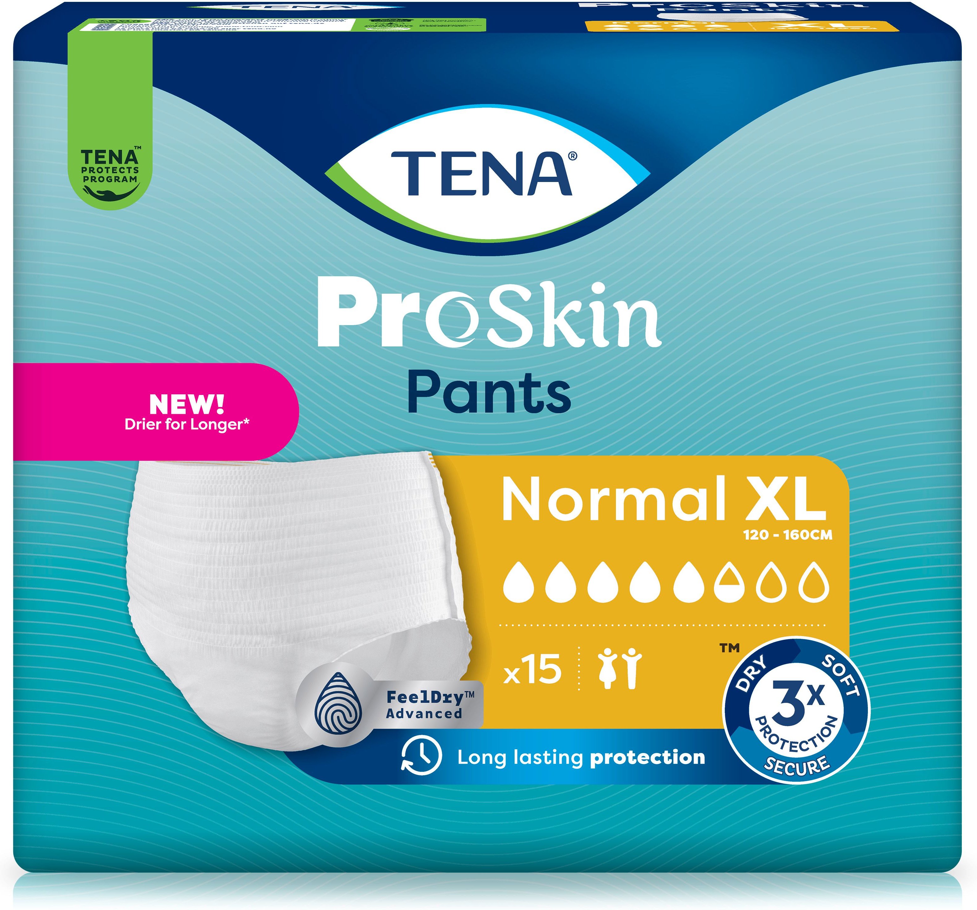 Thumbnail - Tena Pants Normal XL bei Inkontinenz 6x15 St Binden