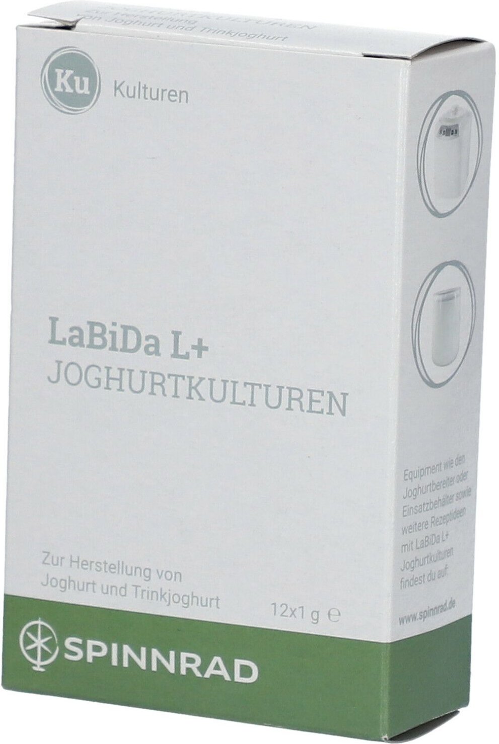 Labida L+ probiotische Joghurtkulturen 12x1 g Granulat