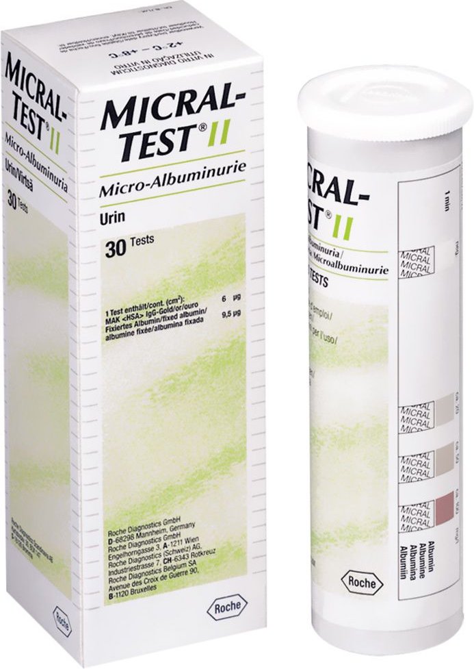 Micral Test II Teststreifen 30 St