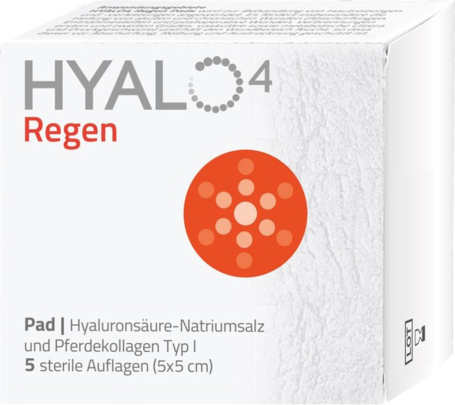 Hyalo4 Regen bioaktive Wundauflage 5x5 cm 5 St Verband