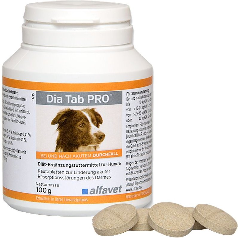 Thumbnail - DIA TAB PRO Kautabletten f.Hunde/Katzen 100 g
