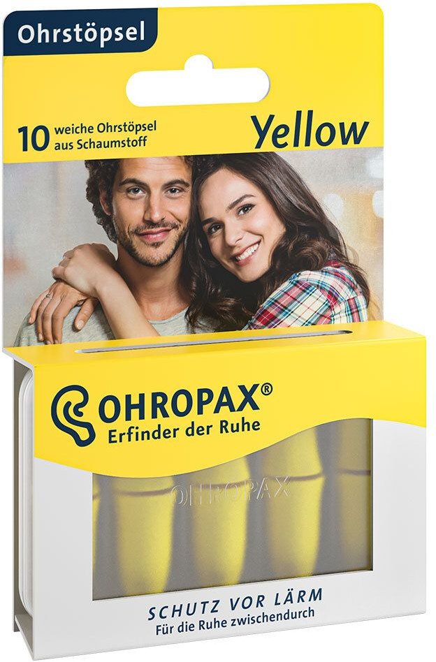 Ohropax yellow Schaumstoff-Stöpsel 10 St Sonstige