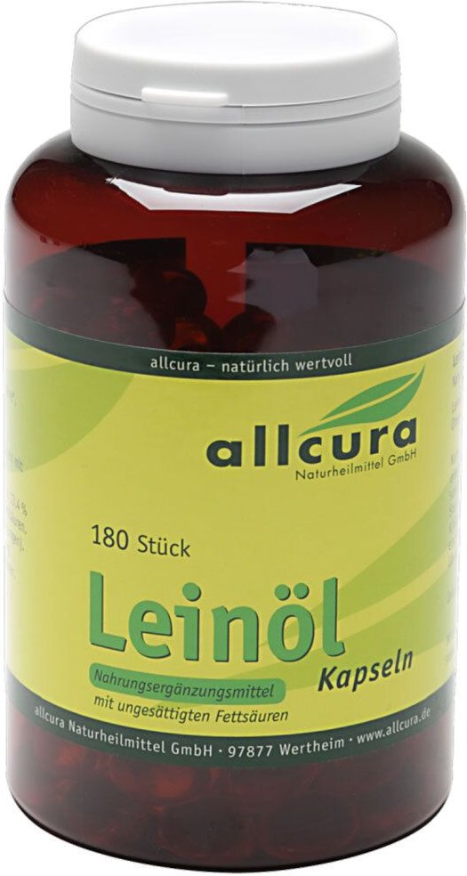 Leinöl Kapseln 180 St