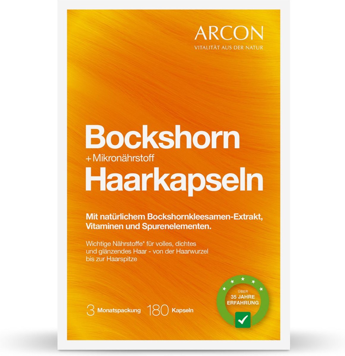BOCKSHORN+Mikronährstoff Haarkapseln Tisane plus 180 St Kapseln