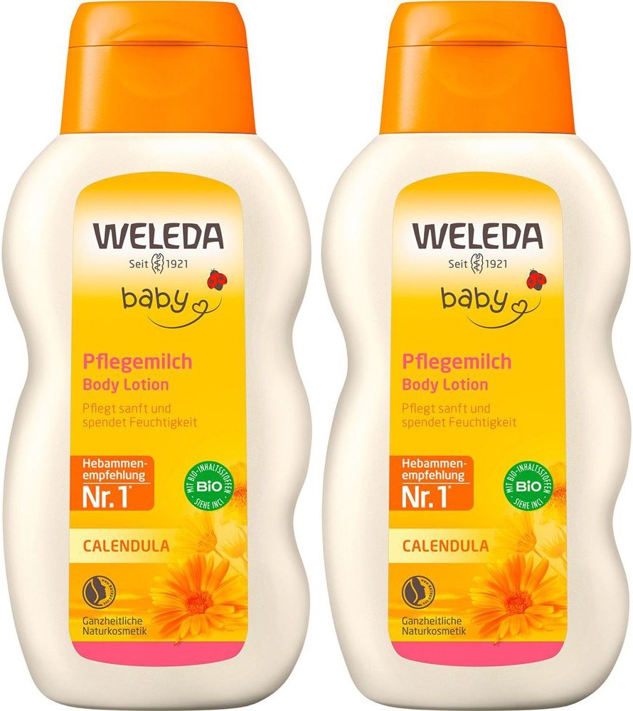 Thumbnail - Weleda Calendula Pfle MIL x2 2x200 ml Milch