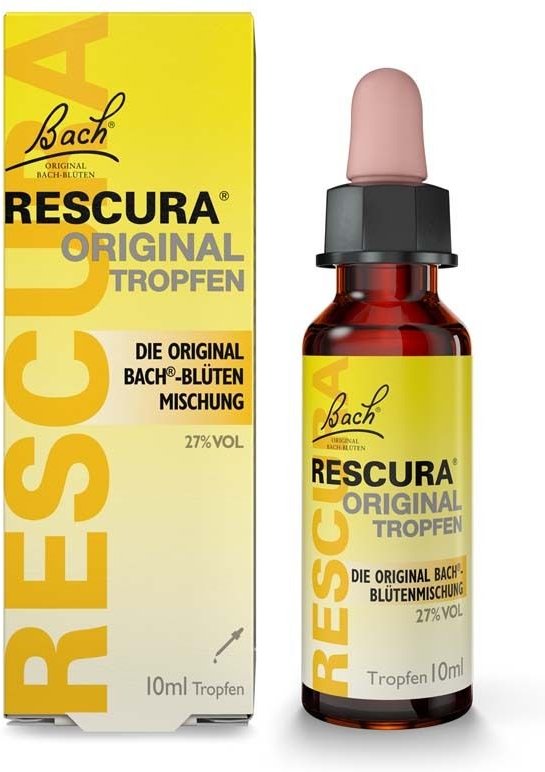 Bachblüten Original Rescura Tropfen mit Alkohol