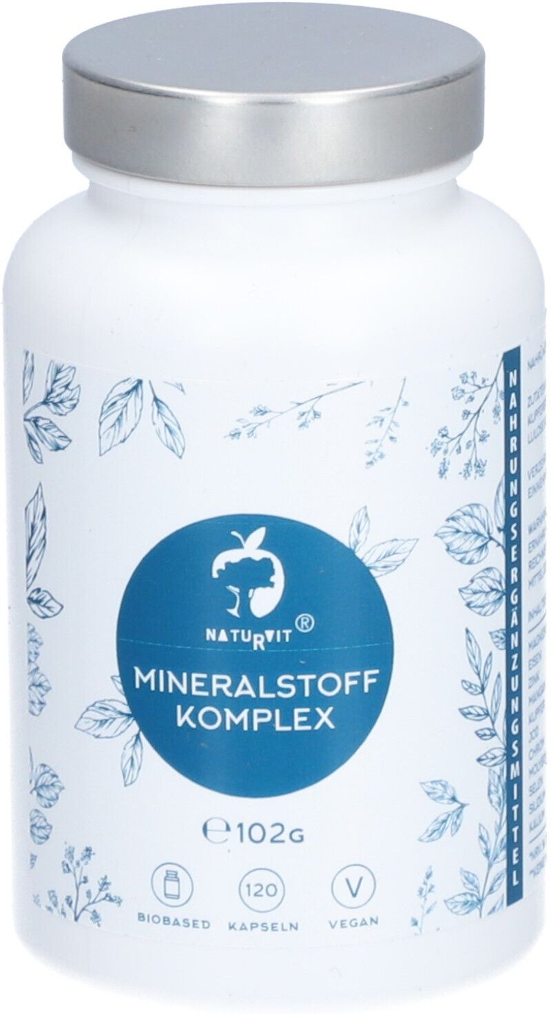 Naturvit Mineralstoff Kompl 120 St Kapseln