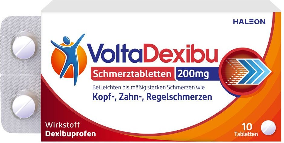 VoltaDexibu Schmerztabletten 200 mg Filmtabletten