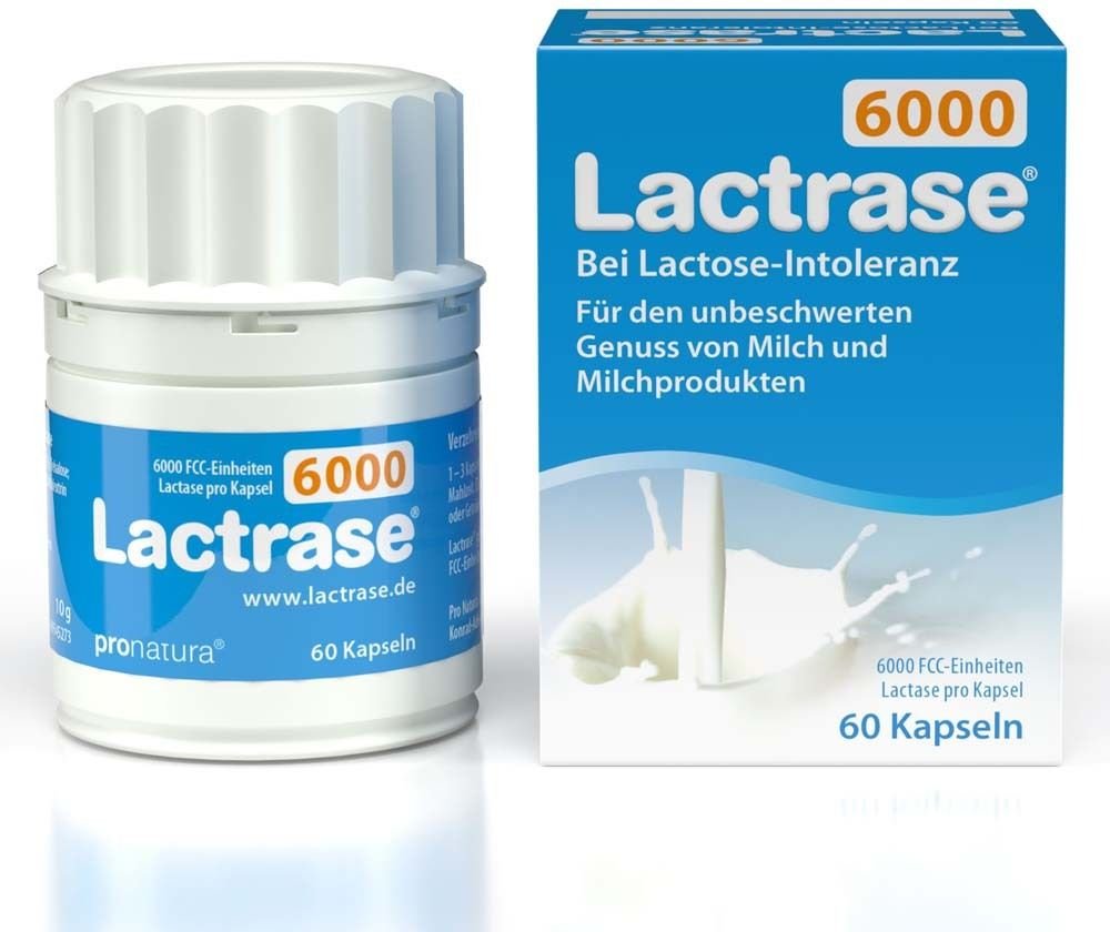 Lactrase 6.000 FCC Kapseln 60 St