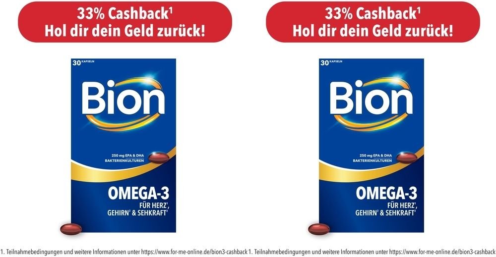 Bion Omega-3 x2 2x30 St Kapseln