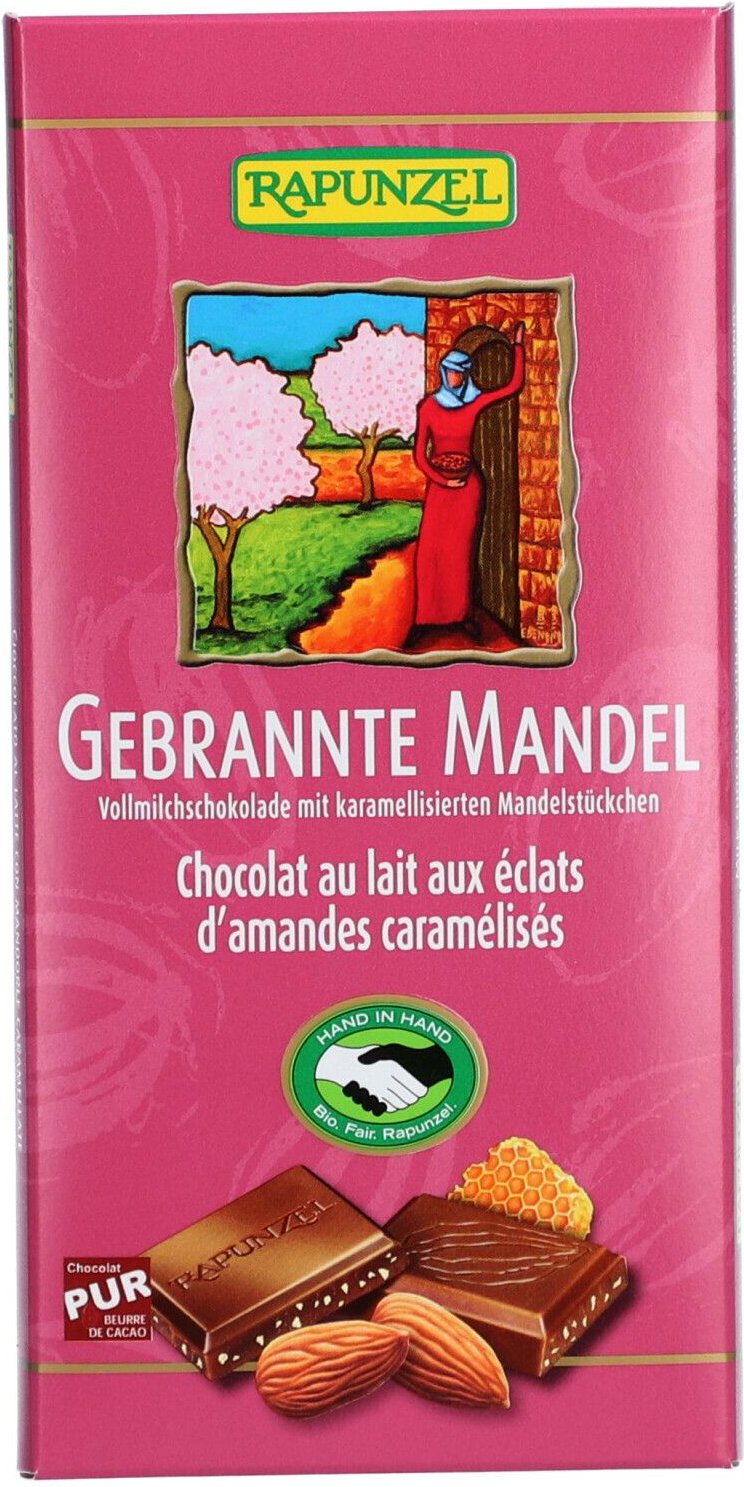 Rapunzel Schokolade Gebrannte Mandel Bio 100 g