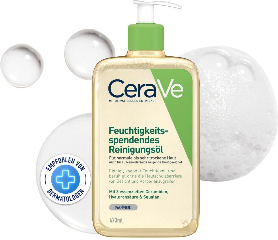Cerave Reinigungsöl 473 ml Gel