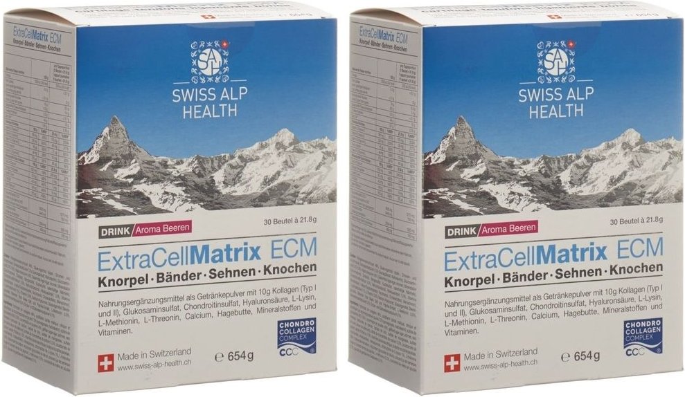 Extra Cell Matrix ECM Knorpelbeeren x2 2x30 St Beutel