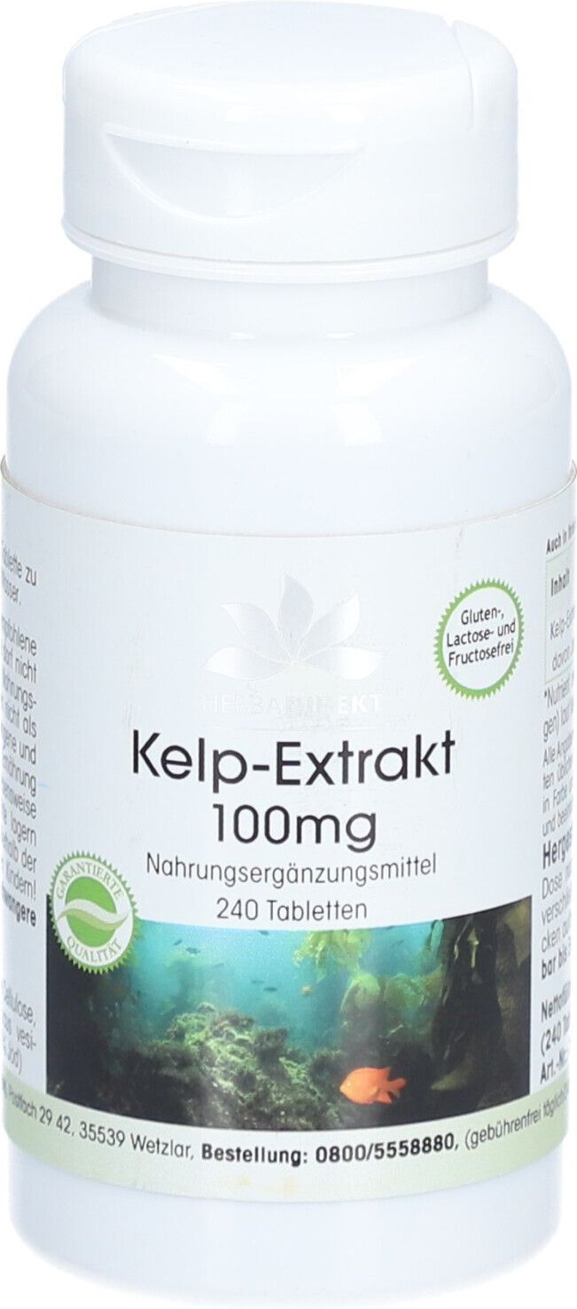 Kelp-Extrakt 100 mg Tabletten 240 St