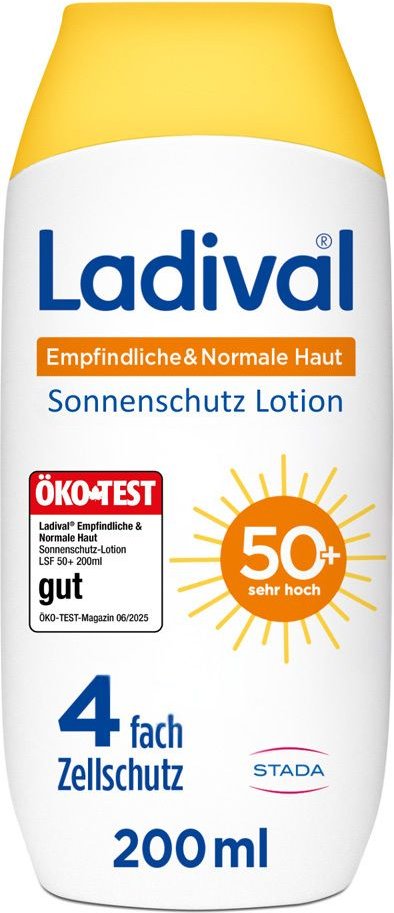 Ladival empfindliche & normale Haut Lotion LSF 50 +
