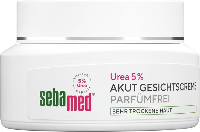 Sebamed Akut Gesichtscreme Urea 5% parfumfrei 50 ml Creme
