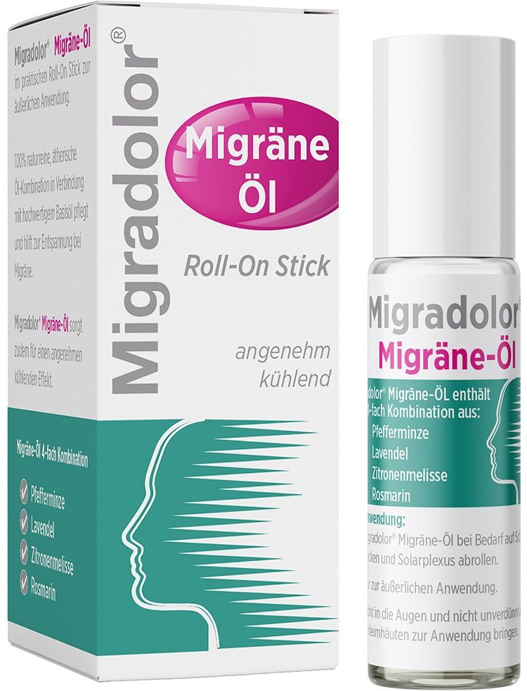 Migradolor Migräne-Öl Roll-on Stick 10 ml Öl