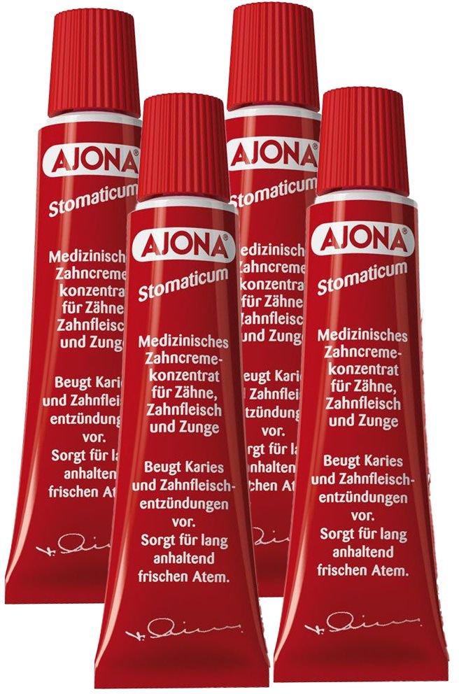 Ajona Stomaticum Zahncreme 4x25 ml