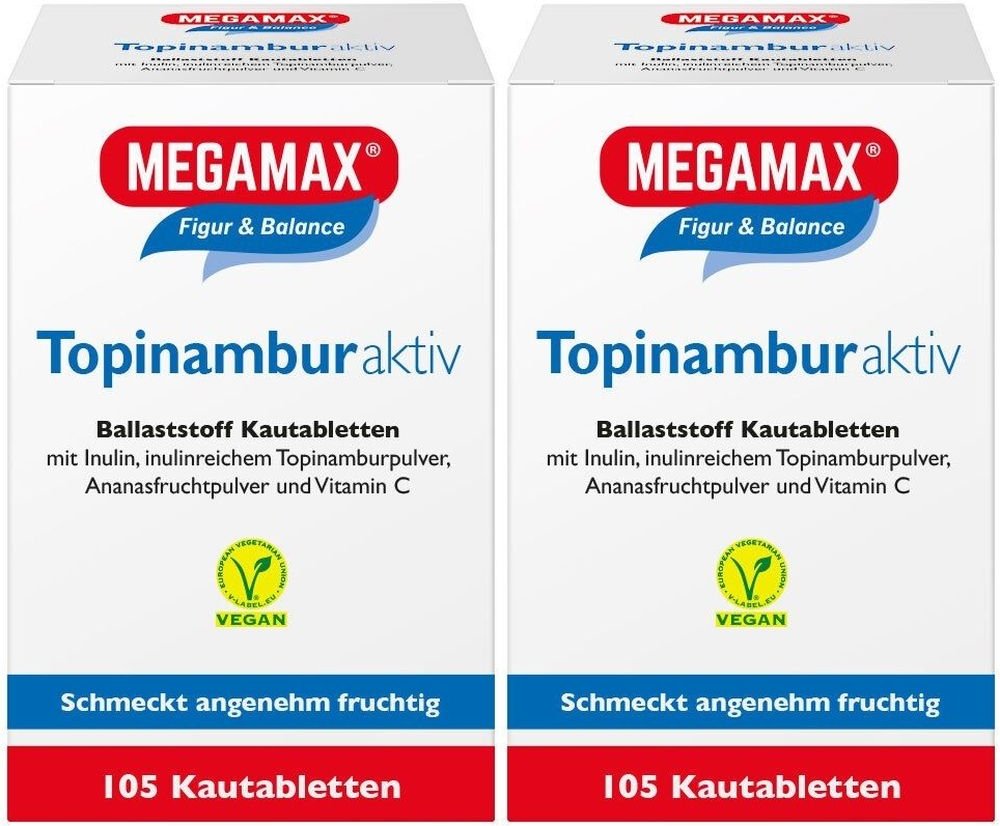 Topinambur Aktiv Megamax Kautabletten 2x 2x105 St