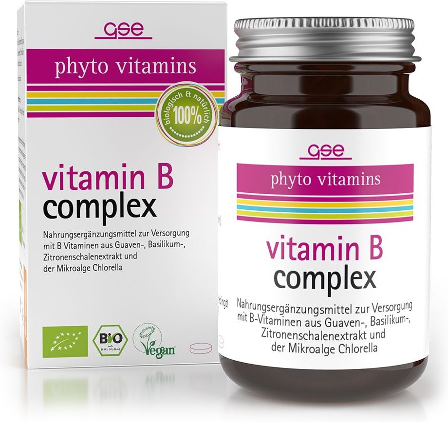 GSE Vitamin B Complex Bio Tabletten 60 St