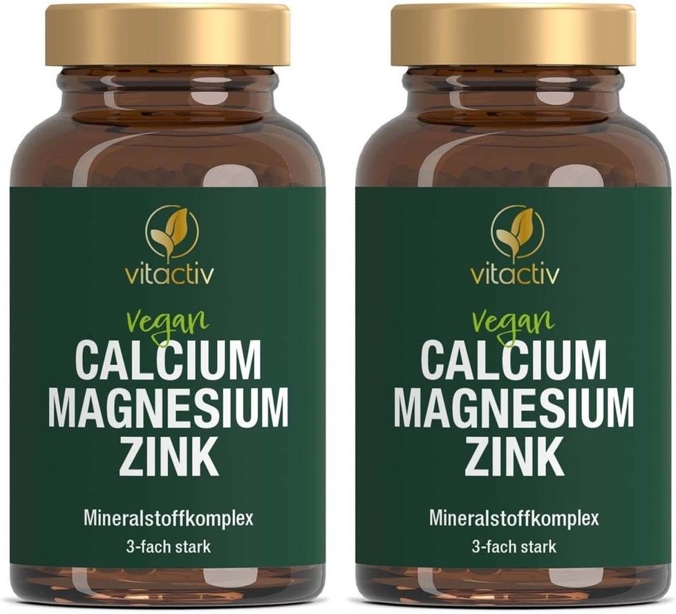 CALCIUM+MAGNESIUM+Zink Tabletten 2x 2x100 St