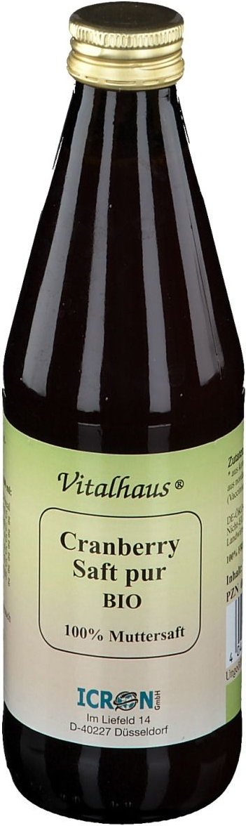 Cranberry Saft pur Bio Vitalhaus 330 ml