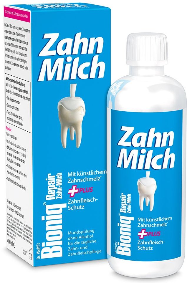 Bioniq Repair Zahn-Milch Mundspülung 400 ml Mundwasser