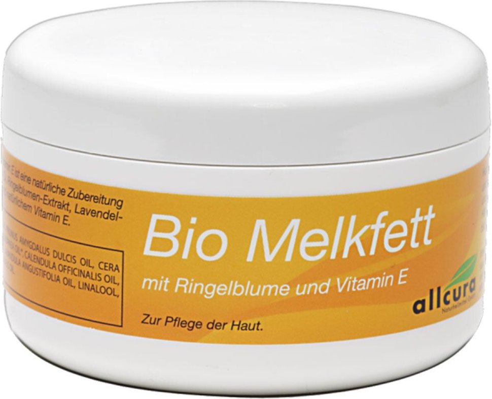Melkfett BIO mit Ringelblumen und Vitamin E Creme 150 ml